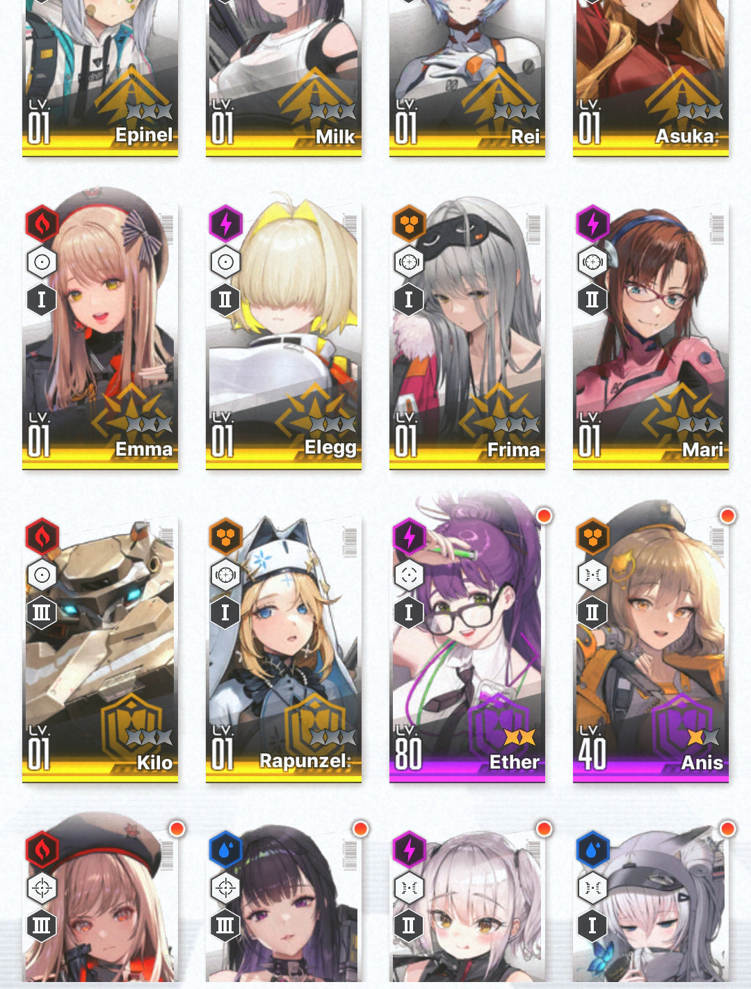 [GLOBAL] [INSTANT] NIKKE 18SSR 4Collab Asuka+Asuka Wille+Rei+Mari+Skin+Cinderella+Elegg+Yan++ GODDESS OF VICTORY starter account Evangelion-Mobile Games Starter