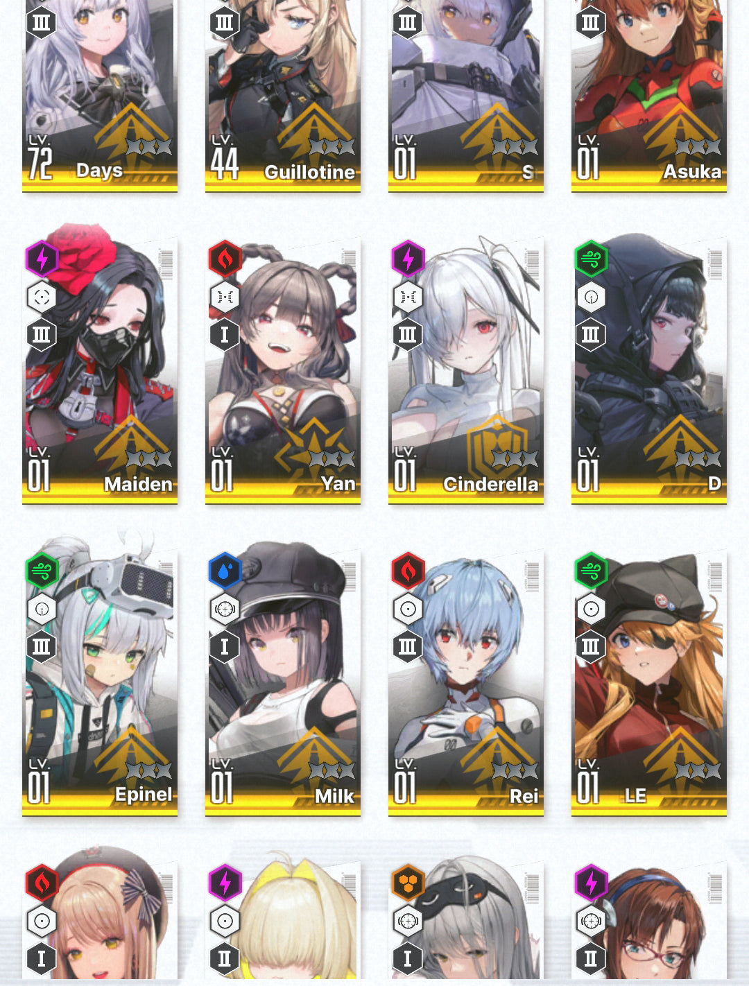 [GLOBAL] [INSTANT] NIKKE 18SSR 4Collab Asuka+Asuka Wille+Rei+Mari+Skin+Cinderella+Elegg+Yan++ GODDESS OF VICTORY starter account Evangelion-Mobile Games Starter
