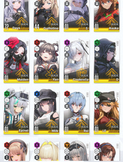 [GLOBAL] [INSTANT] NIKKE 18SSR 4Collab Asuka+Asuka Wille+Rei+Mari+Skin+Cinderella+Elegg+Yan++ GODDESS OF VICTORY starter account Evangelion-Mobile Games Starter