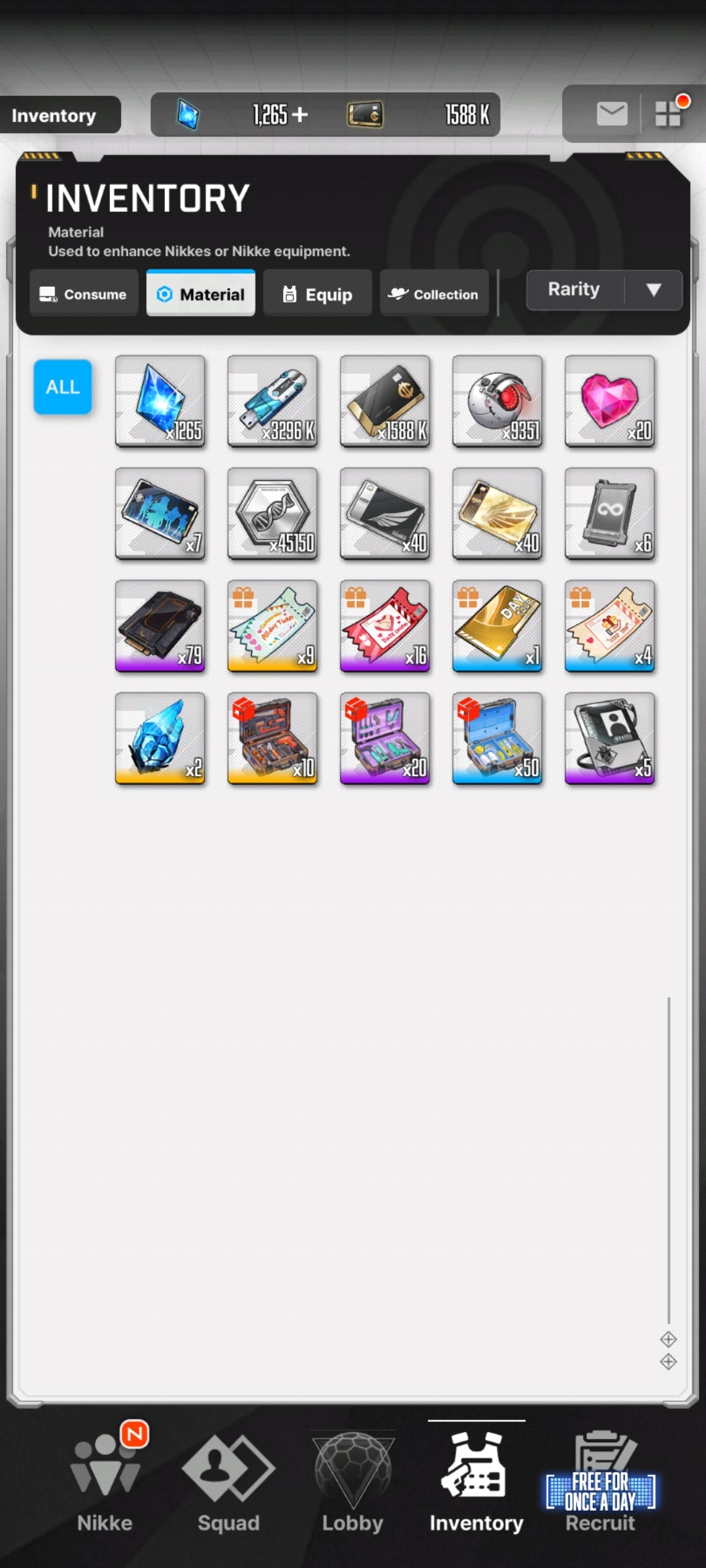 [GLOBAL] [INSTANT] NIKKE 18SSR Asuka+Rei+Skin+Cinderella+Grave+Liter+Volume+Tia++ GODDESS OF VICTORY starter account Evangelion-Mobile Games Starter