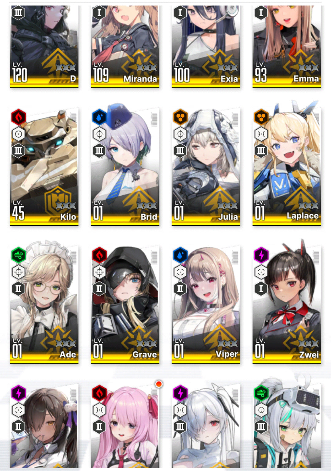 [GLOBAL] [INSTANT] NIKKE 22SSR Cinderella+Grave+Exia+Ade+Naga+Viper++ GODDESS OF VICTORY starter account-Mobile Games Starter