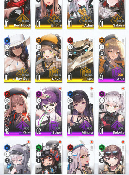 [GLOBAL] [INSTANT] NIKKE 4 limited 17SSR Sakura+Rosanna+Neon+Mary+Dorothy+Red Hood+Volume+ GODDESS OF VICTORY starter account-Mobile Games Starter