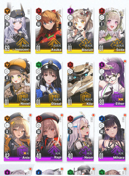 [GLOBAL] [INSTANT] NIKKE 7SSR Asuka+Skin+Soda++ GODDESS OF VICTORY starter account Evangelion-Mobile Games Starter