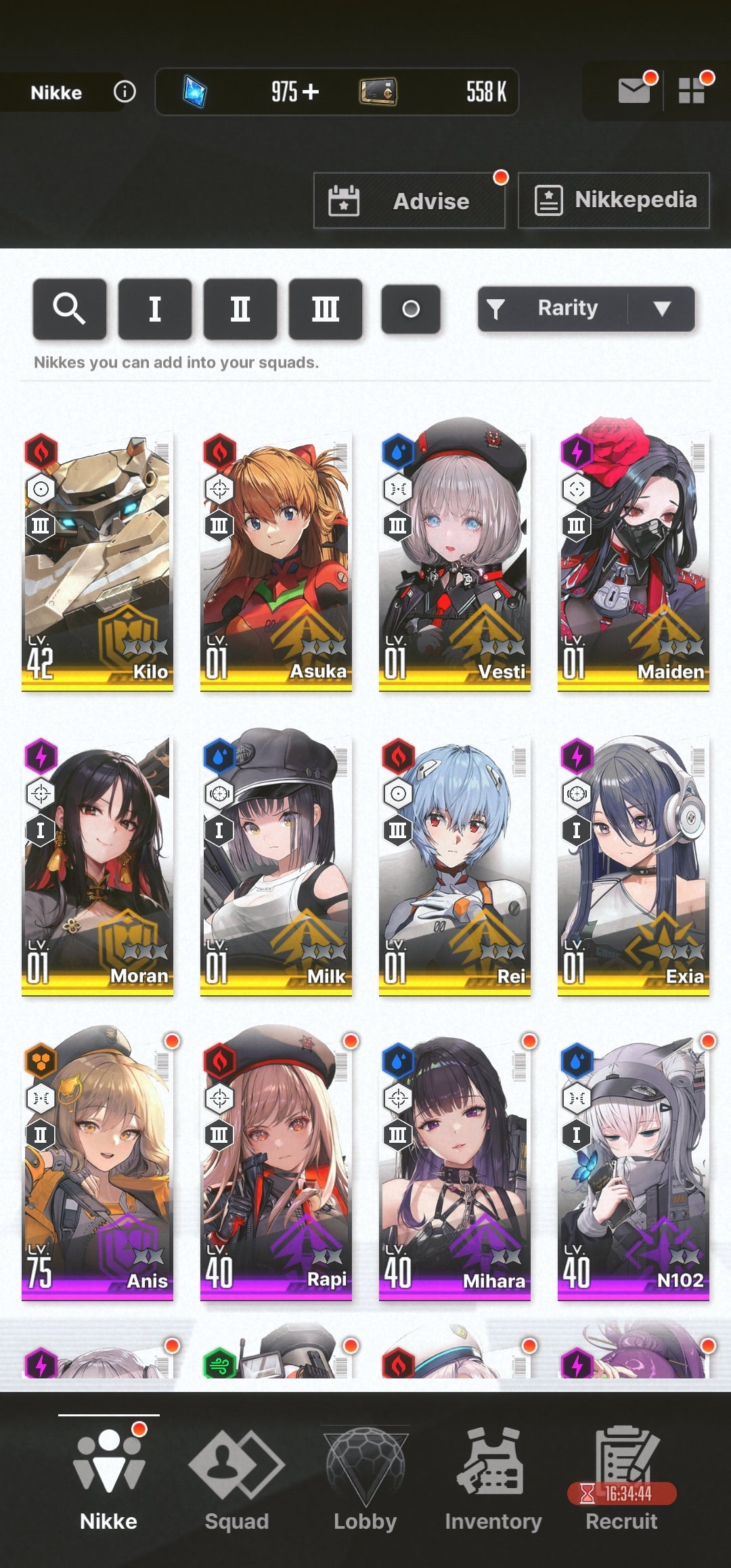 [GLOBAL] [INSTANT] NIKKE 8SSR Asuka+Rei+Skin+Moran+Milk+Exia++ GODDESS OF VICTORY starter account Evangelion-Mobile Games Starter