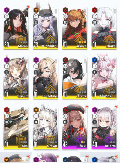 [GLOBAL] NIKKE 10SSR MLB 4 Asuka+Skin+Crown+Bunny Alice+11000 gems++ GODDESS OF VICTORY starter account Evangelion-Mobile Games Starter