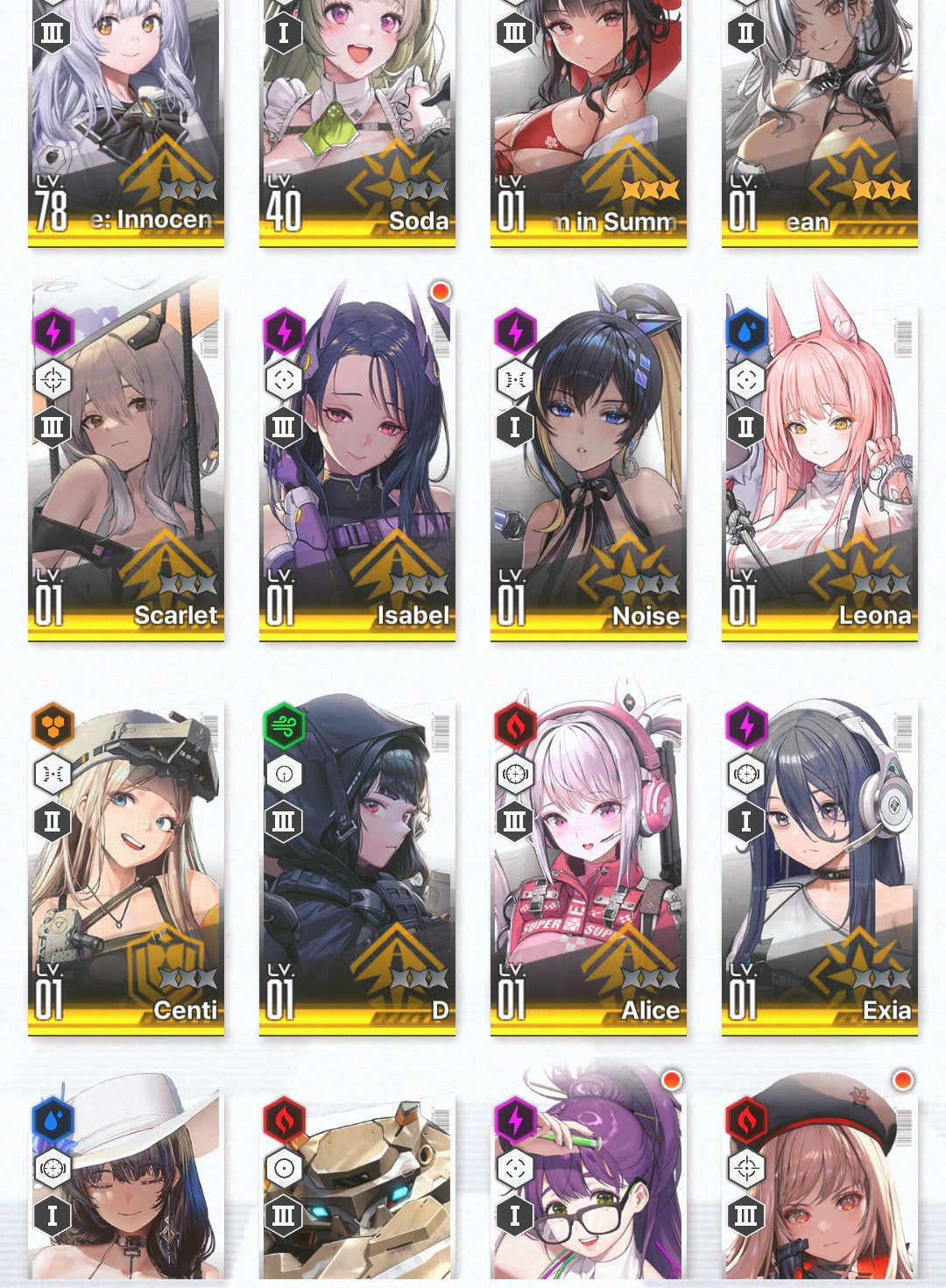 [GLOBAL] NIKKE 14SSR MLB 4 Sakura+4 Rosanna++Mary+Scarlet+Soda+ GODDESS OF VICTORY starter account-Mobile Games Starter