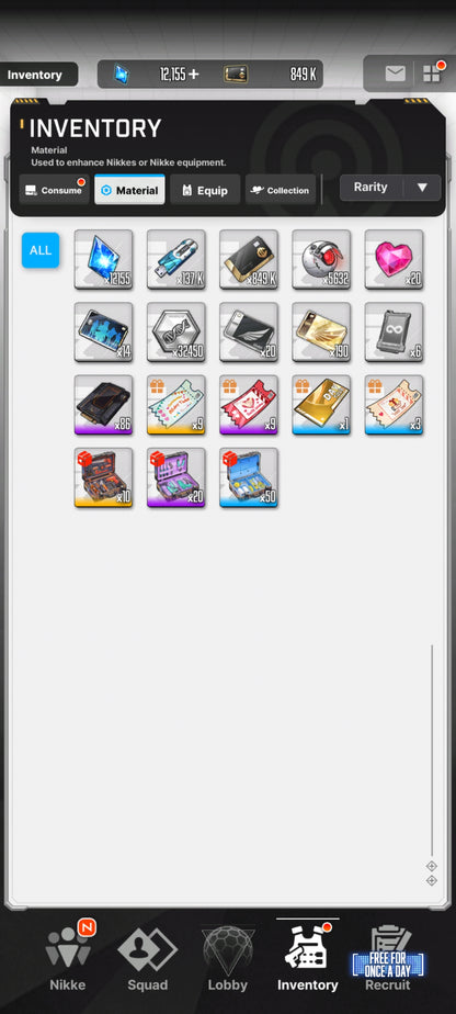 [GLOBAL] NIKKE 16SSR MLB 4 Asuka+Skin+Liter+Bunny Soda+12000 gems++ GODDESS OF VICTORY starter account Evangelion-Mobile Games Starter