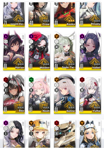 [GLOBAL] NIKKE 16SSR MLB 4 Asuka+Skin+Liter+Bunny Soda+12000 gems++ GODDESS OF VICTORY starter account Evangelion-Mobile Games Starter