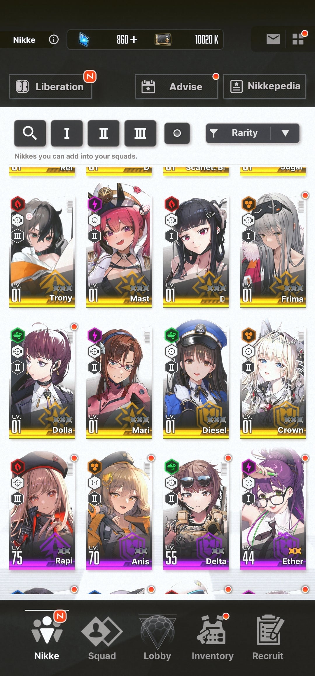 [GLOBAL] NIKKE 20SSR 3Collab MLB 4 Asuka+4 Rei+Mari+Skin+Scarlet Black Shadow+Crown+Killer Wife++ GODDESS OF VICTORY starter account Evangelion-Mobile Games Starter