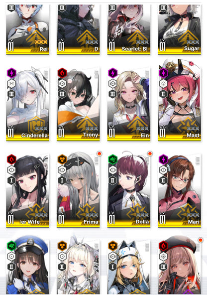 [GLOBAL] NIKKE 23SSR+Pity 3Collab MLB 4 Asuka+4 Rei+Mari+Skin+Scarlet Black Shadow+Cinderella+Crown+Killer Wife++ GODDESS OF VICTORY starter account Evangelion-Mobile Games Starter