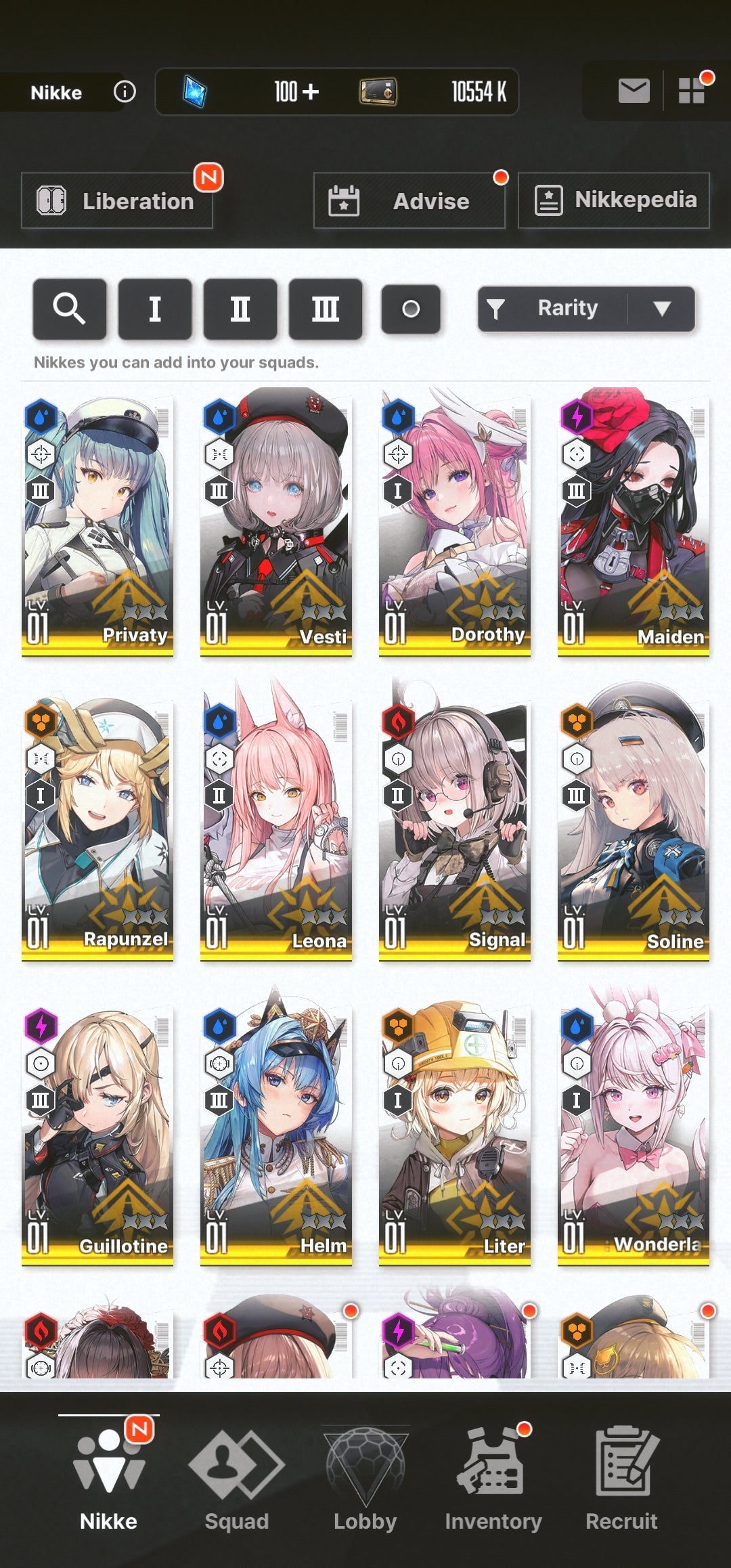 [GLOBAL] NIKKE 25SSR MLB 4 Asuka+4 Rei+Skin+2 Modernia+2 Crown+Dorothy+Liter+ GODDESS OF VICTORY starter account Evangelion-Mobile Games Starter