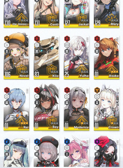 [GLOBAL] NIKKE 25SSR MLB 4 Asuka+4 Rei+Skin+2 Modernia+2 Crown+Dorothy+Liter+ GODDESS OF VICTORY starter account Evangelion-Mobile Games Starter