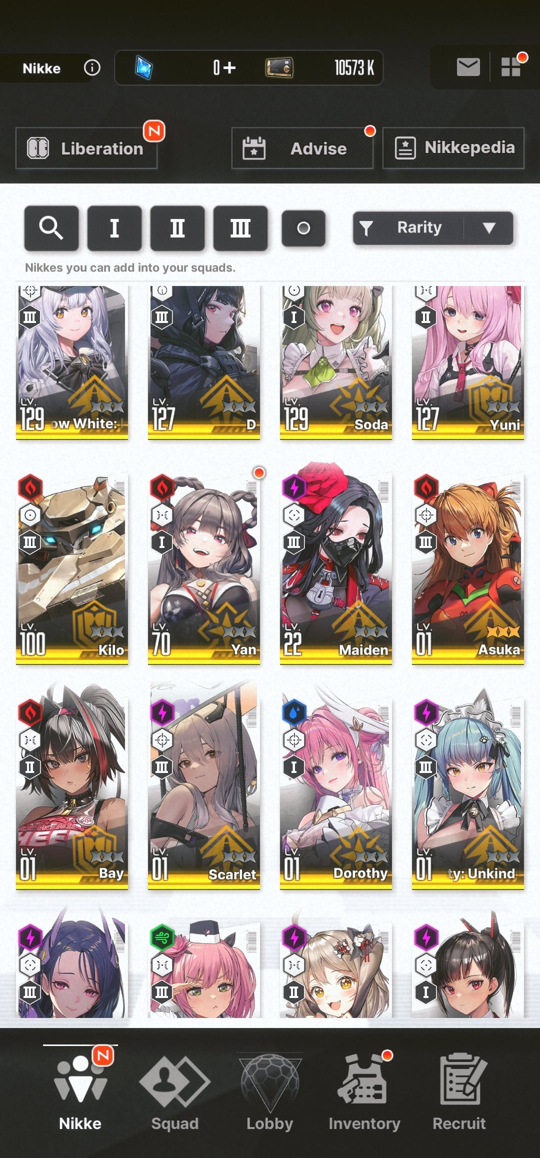 [GLOBAL] NIKKE 28SSR 3Collab MLB 4 Asuka+Rei+Skin+Scarlet+Dorothy+Soda+Maid Privaty+Tia+Bunny Alice++ GODDESS OF VICTORY starter account Evangelion-Mobile Games Starter