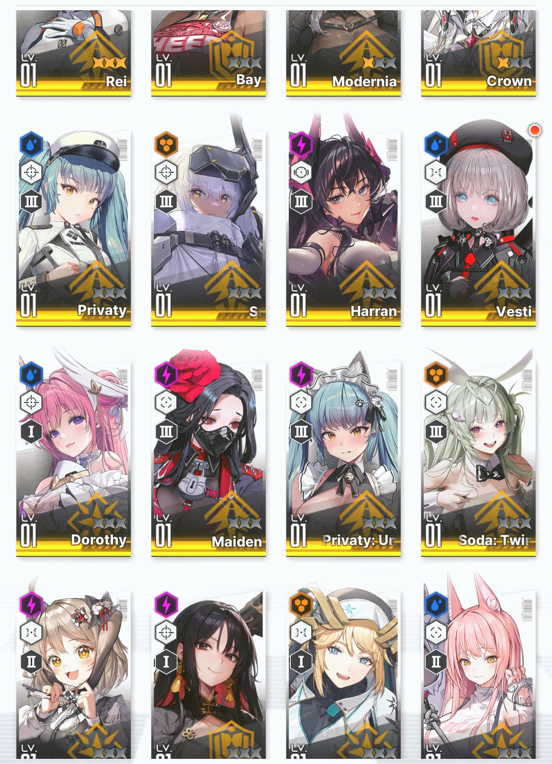 [GLOBAL] NIKKE 36SSR MLB 4 Asuka+4 Rei+Skin+2 Modernia+2 Crown+Dorothy+Liter+Cinderella+Bunny Soda+Maid Privaty++ GODDESS OF VICTORY starter account Evangelion-Mobile Games Starter