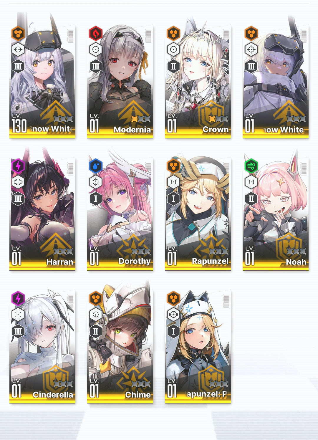 [GLOBAL] NIKKE 36SSR MLB 4 Asuka+4 Rei+Skin+2 Modernia+2 Crown+Dorothy+Liter+Cinderella+Bunny Soda+Maid Privaty++ GODDESS OF VICTORY starter account Evangelion-Mobile Games Starter