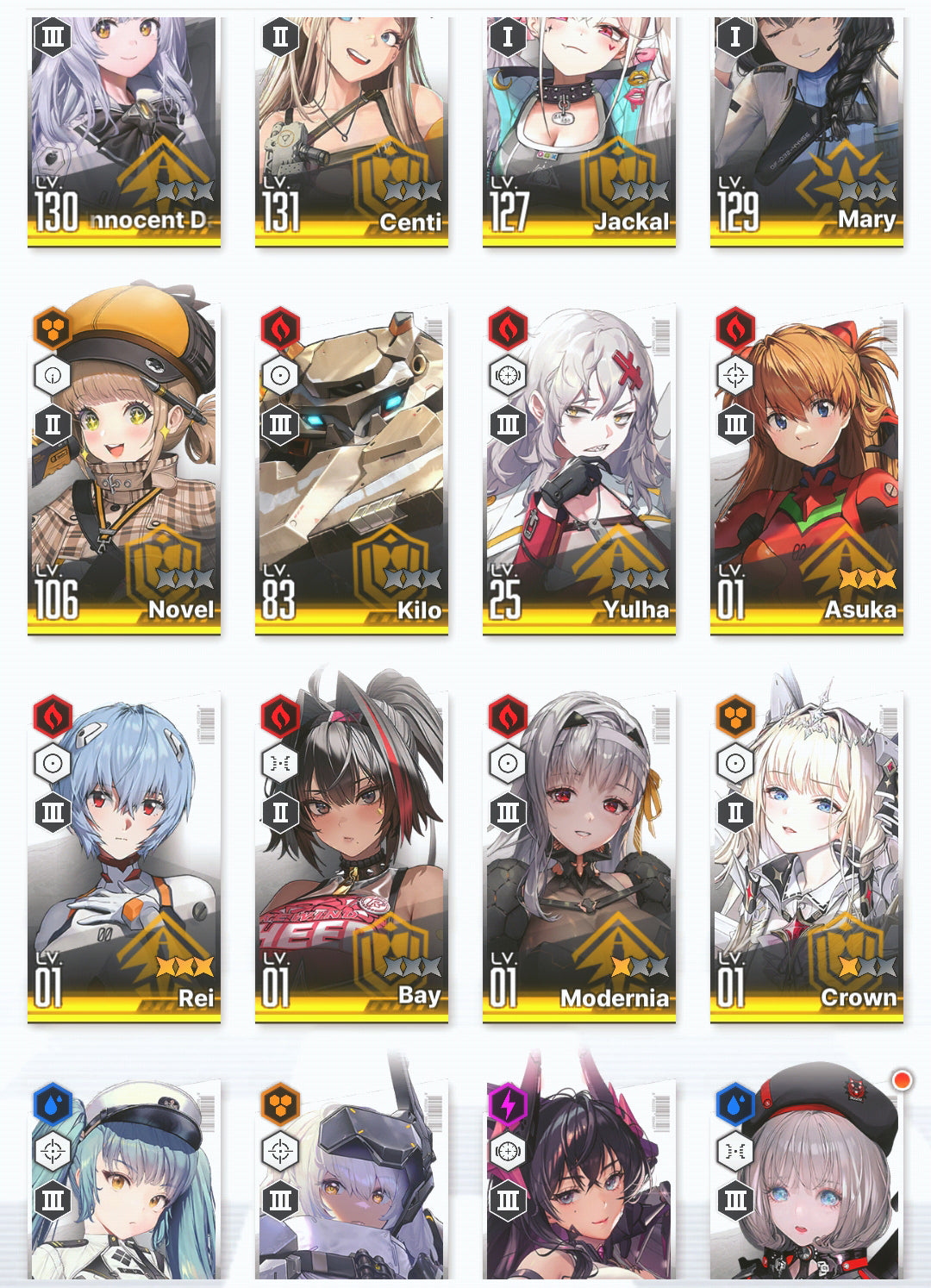 [GLOBAL] NIKKE 36SSR MLB 4 Asuka+4 Rei+Skin+2 Modernia+2 Crown+Dorothy+Liter+Cinderella+Bunny Soda+Maid Privaty++ GODDESS OF VICTORY starter account Evangelion-Mobile Games Starter