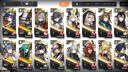 [GLOBAL/EN] 2limited 4x6★ Ling Chen + pulls ++ Arknights Account-Mobile Games Starter