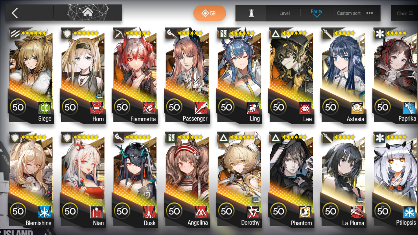 [GLOBAL/EN] 3limited 12x6★ Ling Dusk Nian Surtr ++ Arknights Account-Mobile Games Starter