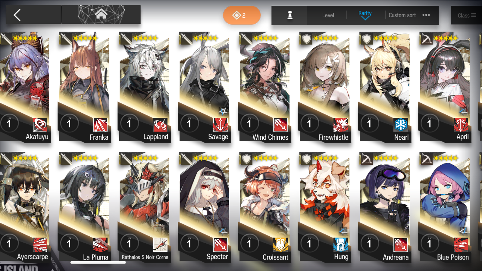 [GLOBAL/EN] 3limited 8x6★ Ling Dusk Nian +++ Arknights Account-Mobile Games Starter