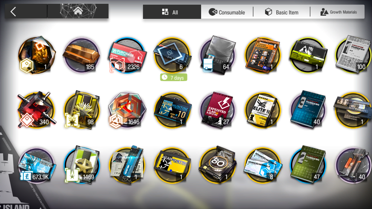 [GLOBAL/EN] 3limited 9x6★ Ash Dusk Gavial ++ Arknights Account-Mobile Games Starter