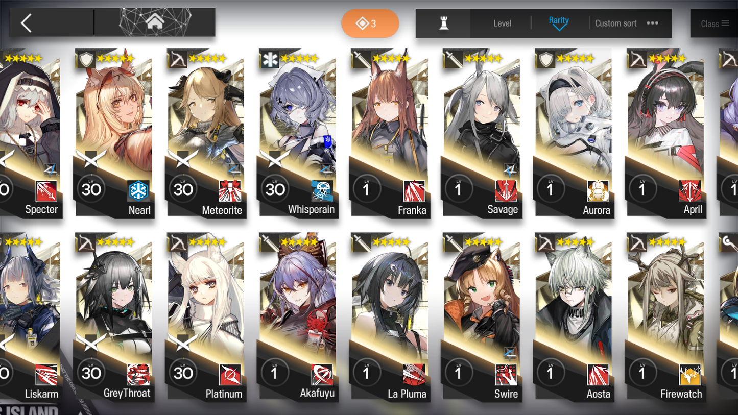 [GLOBAL/EN] 4limited 10x6★ Ash Dusk Gavial ++ two 6★ Selector Arknights Account-Mobile Games Starter