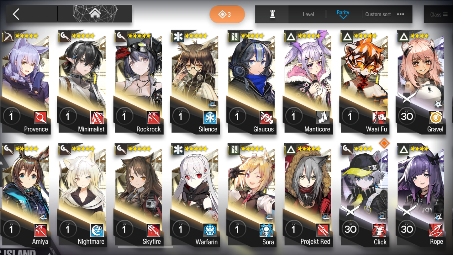 [GLOBAL/EN] 4limited 10x6★ Ash Dusk Gavial ++ two 6★ Selector Arknights Account-Mobile Games Starter