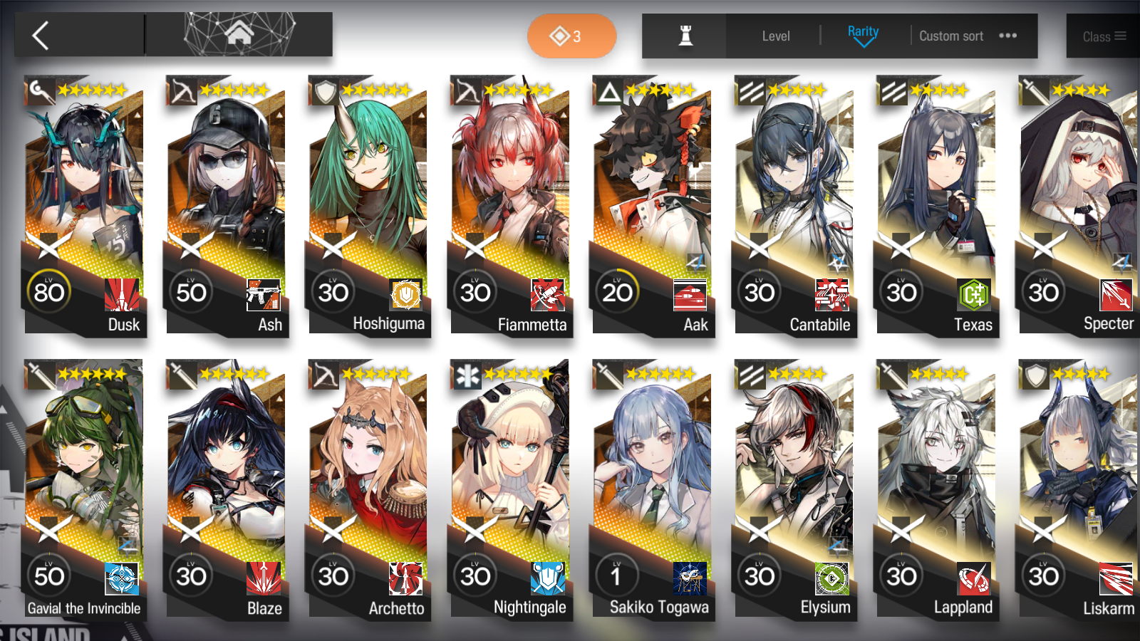 [GLOBAL/EN] 4limited 10x6★ Ash Dusk Gavial ++ two 6★ Selector Arknights Account-Mobile Games Starter