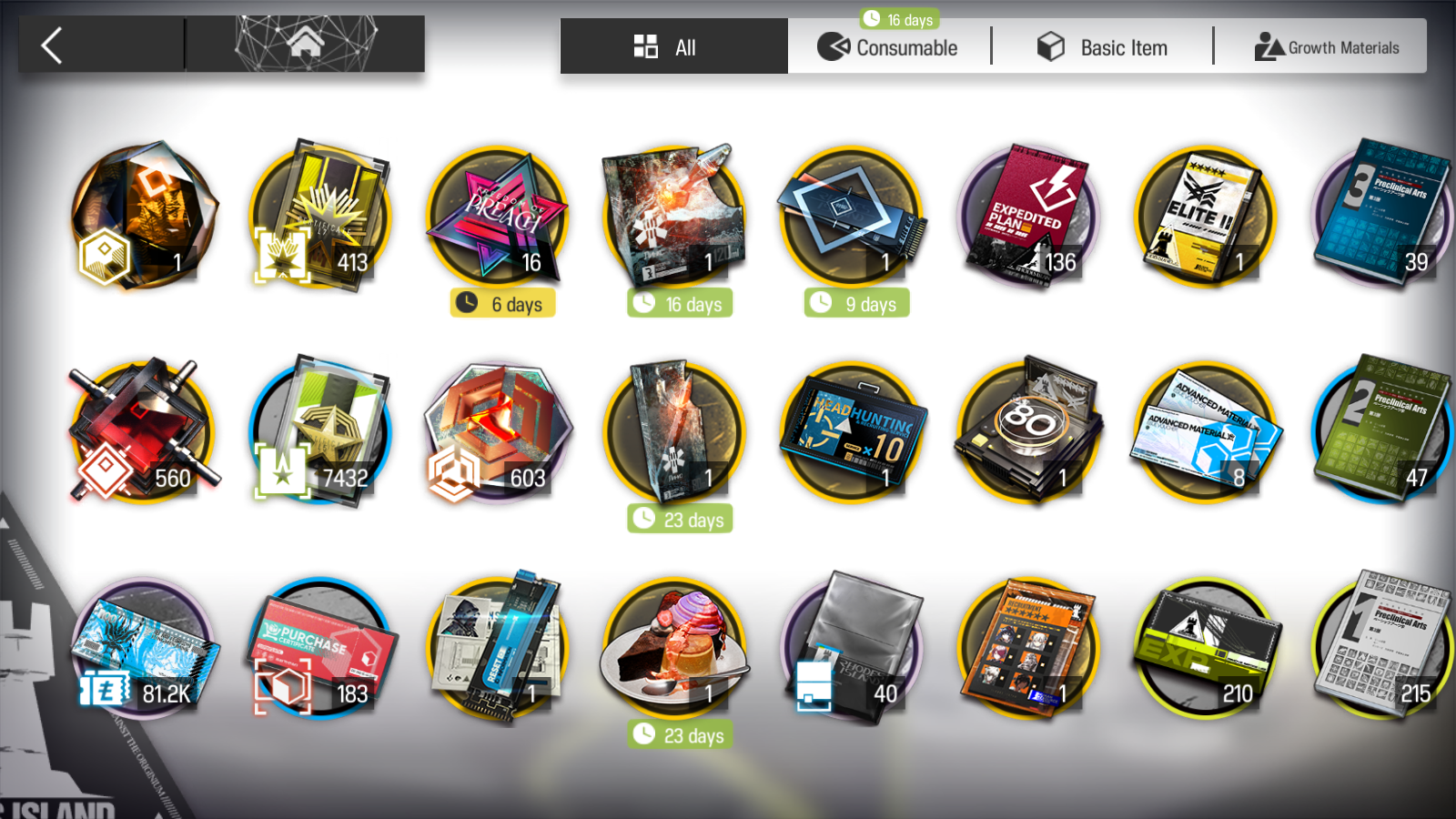 [GLOBAL/EN] 4limited 13x6★ Specter Skadi Dusk Ling Surtr ++ Arknights Account-Mobile Games Starter