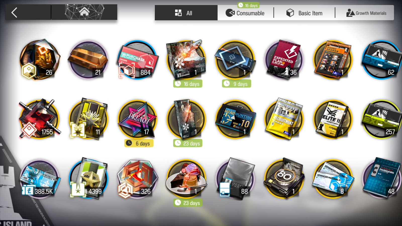 [GLOBAL/EN] 4limited 15x6★ Skadi Chen Ling Specter Surtr ++ Arknights Account-Mobile Games Starter