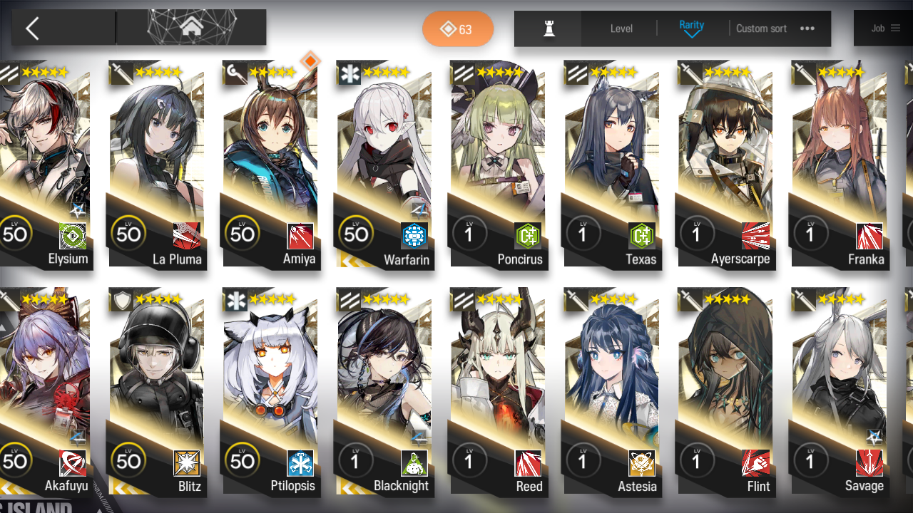 [GLOBAL/EN] 4limited 28x6★ Ling Dusk Nian Virtuosa Surtr ++ Arknights Account-Mobile Games Starter