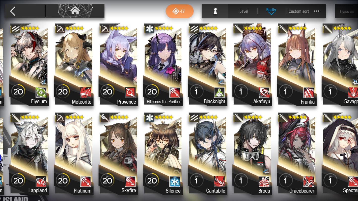 [GLOBAL/EN] 4limited 8x6★ Exusiai the New Covenant Nian Ling Specter Surtr ++ Arknights Account-Mobile Games Starter