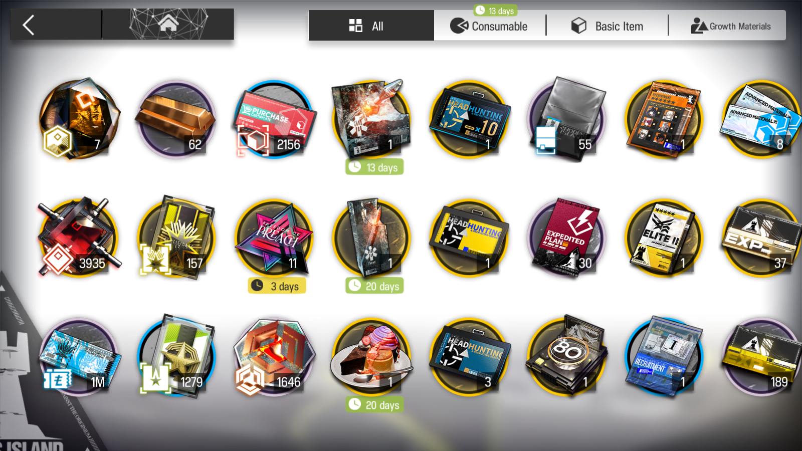 [GLOBAL/EN] 5limited 10x6★ Exusiai the New Covenant Gavial Chen Ling Specter ++ Arknights Account-Mobile Games Starter