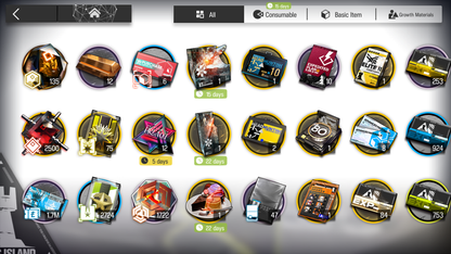 [GLOBAL/EN] 5limited 15x6★ Nearl Dusk Ling W Ash Surtr Arknights Account-Mobile Games Starter