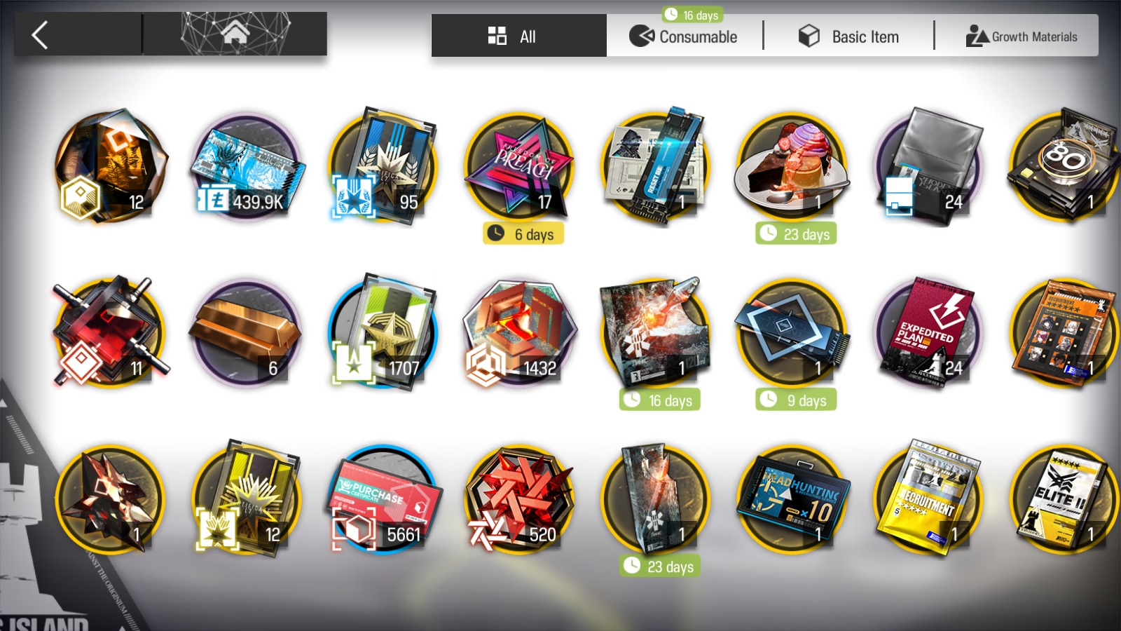 [GLOBAL/EN] 5limited 19x6★ Chen Ling Nearl Muelsyse Gavial ++ Arknights Account-Mobile Games Starter