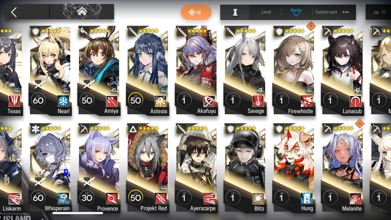 [GLOBAL/EN] 6limited 11x6★ Skadi Ling Rosmontis Texas W Chongyue Surtr ++ Arknights Account-Mobile Games Starter