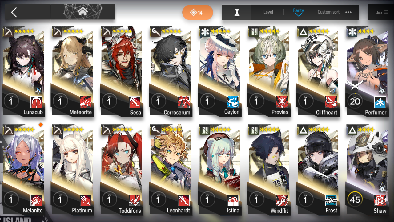 [GLOBAL/EN] 6limited 11x6★ Skadi Ling Rosmontis Texas W Chongyue Surtr ++ Arknights Account-Mobile Games Starter