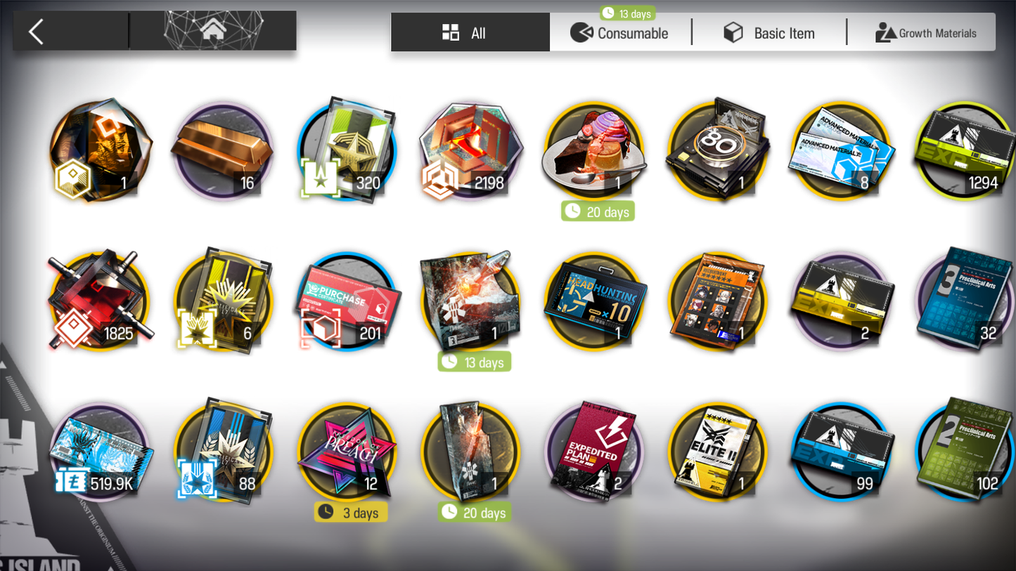 [GLOBAL/EN] 6limited 15x6★ Chen Gavial Chongyue Skadi Ling Texas Surtr ++ Arknights Account-Mobile Games Starter