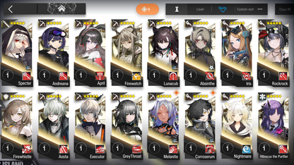 [GLOBAL/EN] 7limited 16x6★ Skadi Virtuosa Ash Chen the Holungday W Eyjafjalla Kirin R Yato++ Arknights Account-Mobile Games Starter