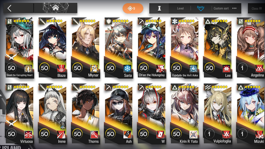 [GLOBAL/EN] 7limited 16x6★ Skadi Virtuosa Ash Chen the Holungday W Eyjafjalla Kirin R Yato++ Arknights Account-Mobile Games Starter