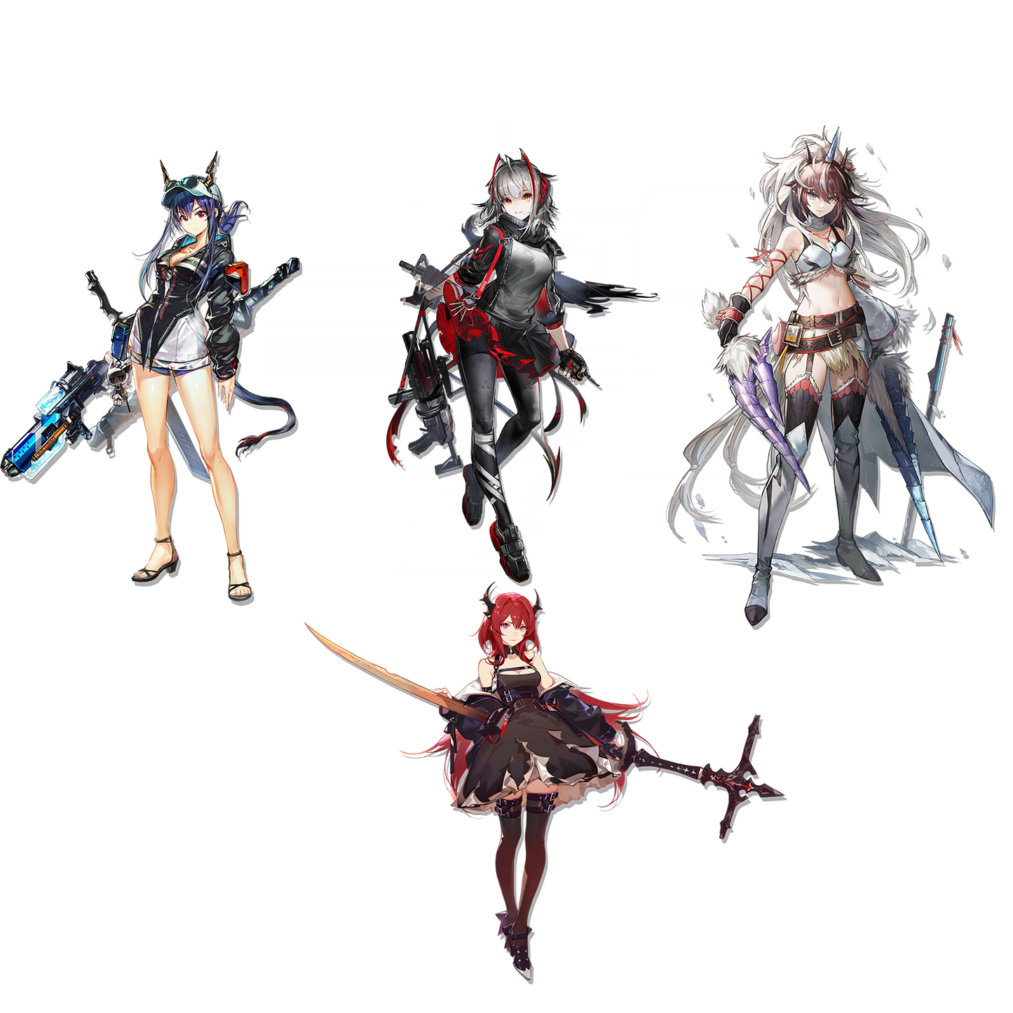 [GLOBAL/EN] Chen the Holungday + Kirin R Yato + W + Surtr + 2~3 6★ Arknights LV1 Starter account-Mobile Games Starter