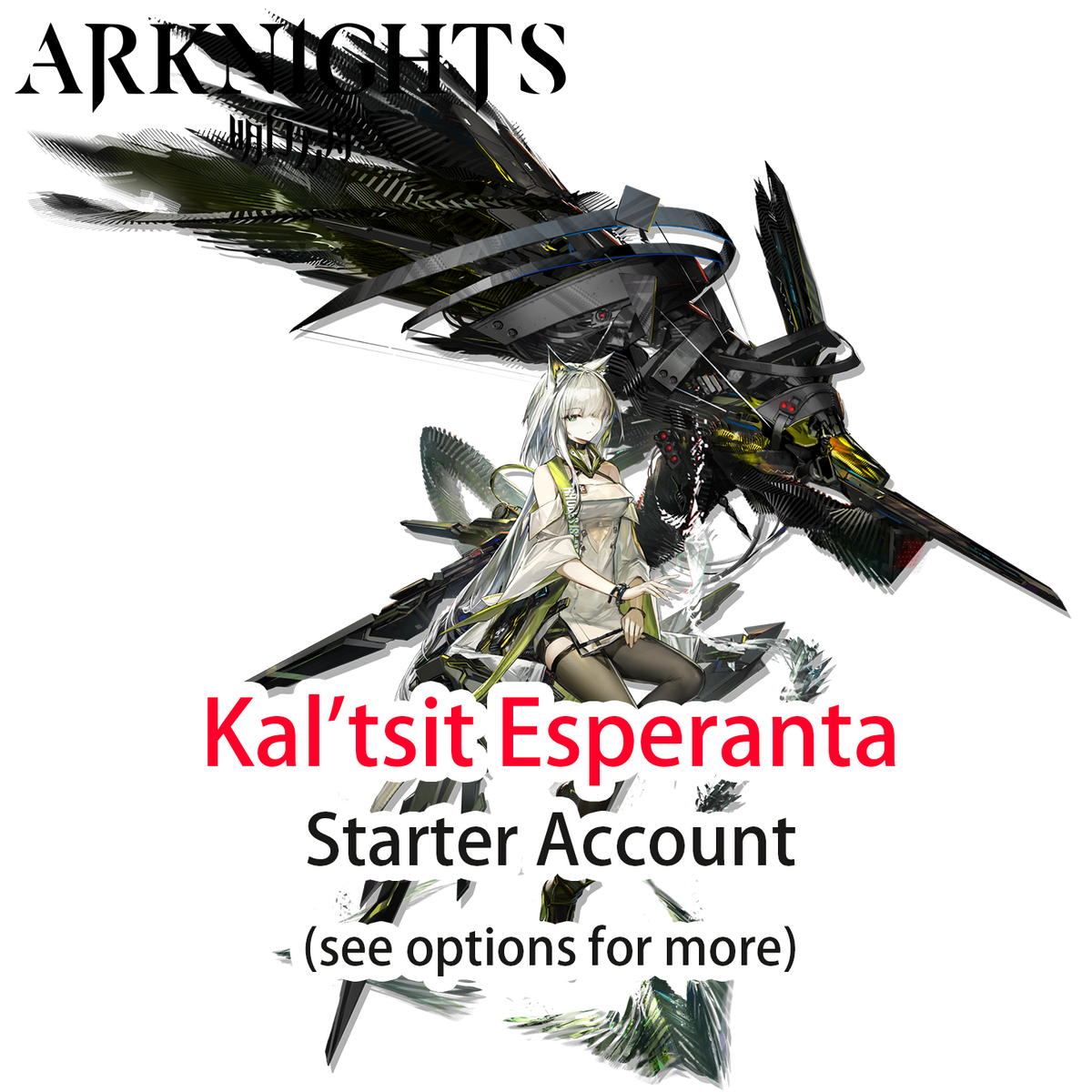 [GLOBAL/EN] Kal'tsit Esperanta Arknights LV1 Limited Kaltsit Starter Account (see options)-Mobile Games Starter