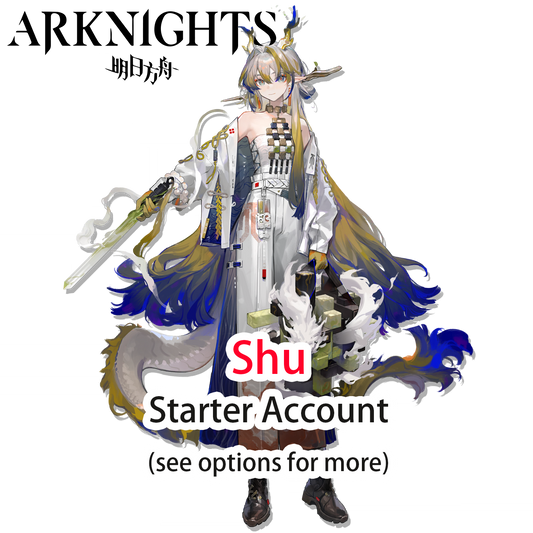 [GLOBAL/EN] Shu Arknights LV1 Limited Starter Account (see options)-Mobile Games Starter