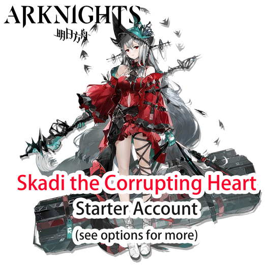 [GLOBAL/EN] Skadi the Corrupting Heart Arknights LV1 Limited Starter Account (see options)-Mobile Games Starter