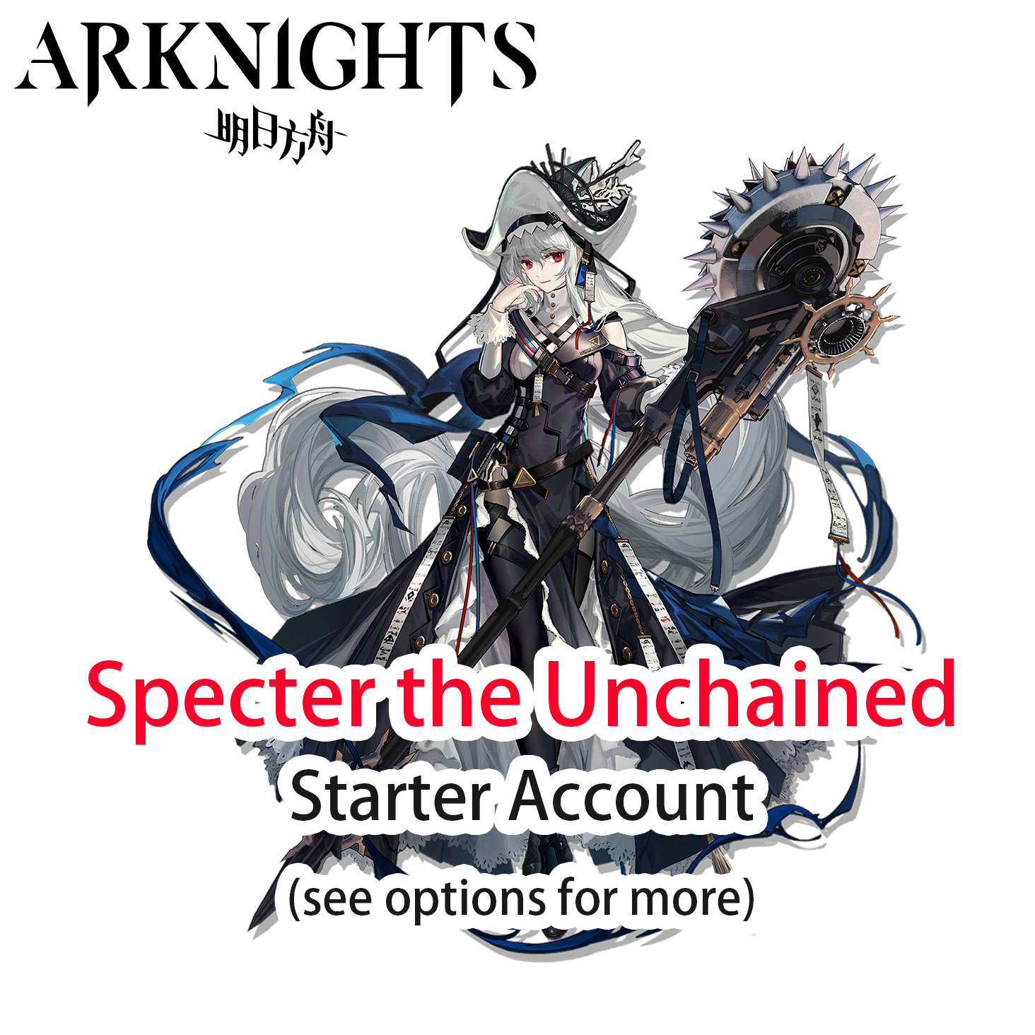 [GLOBAL/EN] Specter the Unchained Arknights LV1 Limited Starter Account (see options)-Mobile Games Starter