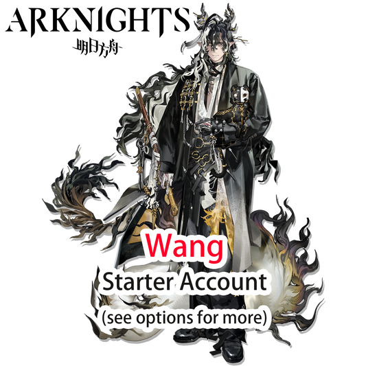 [GLOBAL/EN] Wang Arknights LV1 Limited Starter Account (see options)-Mobile Games Starter