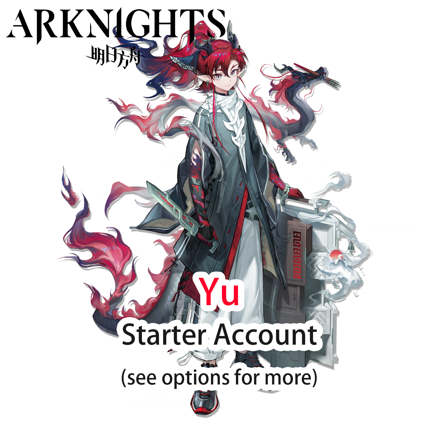 [GLOBAL/EN] Yu Arknights LV1 Limited Starter Account (see options)-Mobile Games Starter