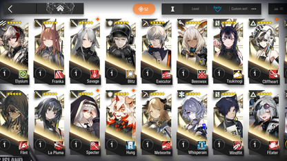 [GLOBAL/EN][INSTANT] 1limited 3x6★ Chen Surtr ++ Arknights Account-Mobile Games Starter