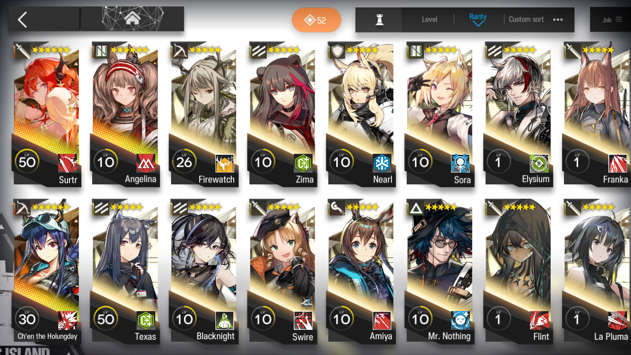 [GLOBAL/EN][INSTANT] 1limited 3x6★ Chen Surtr ++ Arknights Account-Mobile Games Starter