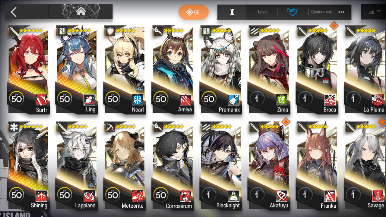 [GLOBAL/EN][INSTANT] 1limited 3x6★ Ling Surtr ++ Arknights Account-Mobile Games Starter