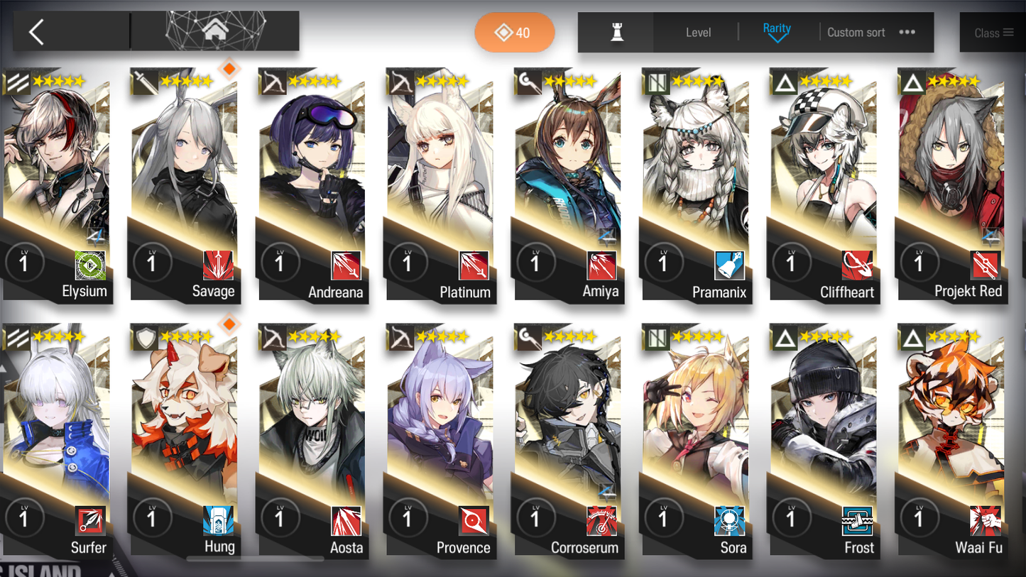 [GLOBAL/EN][INSTANT] 2limited 10x6★ Nian Dusk Surtr ++ Arknights Account-Mobile Games Starter